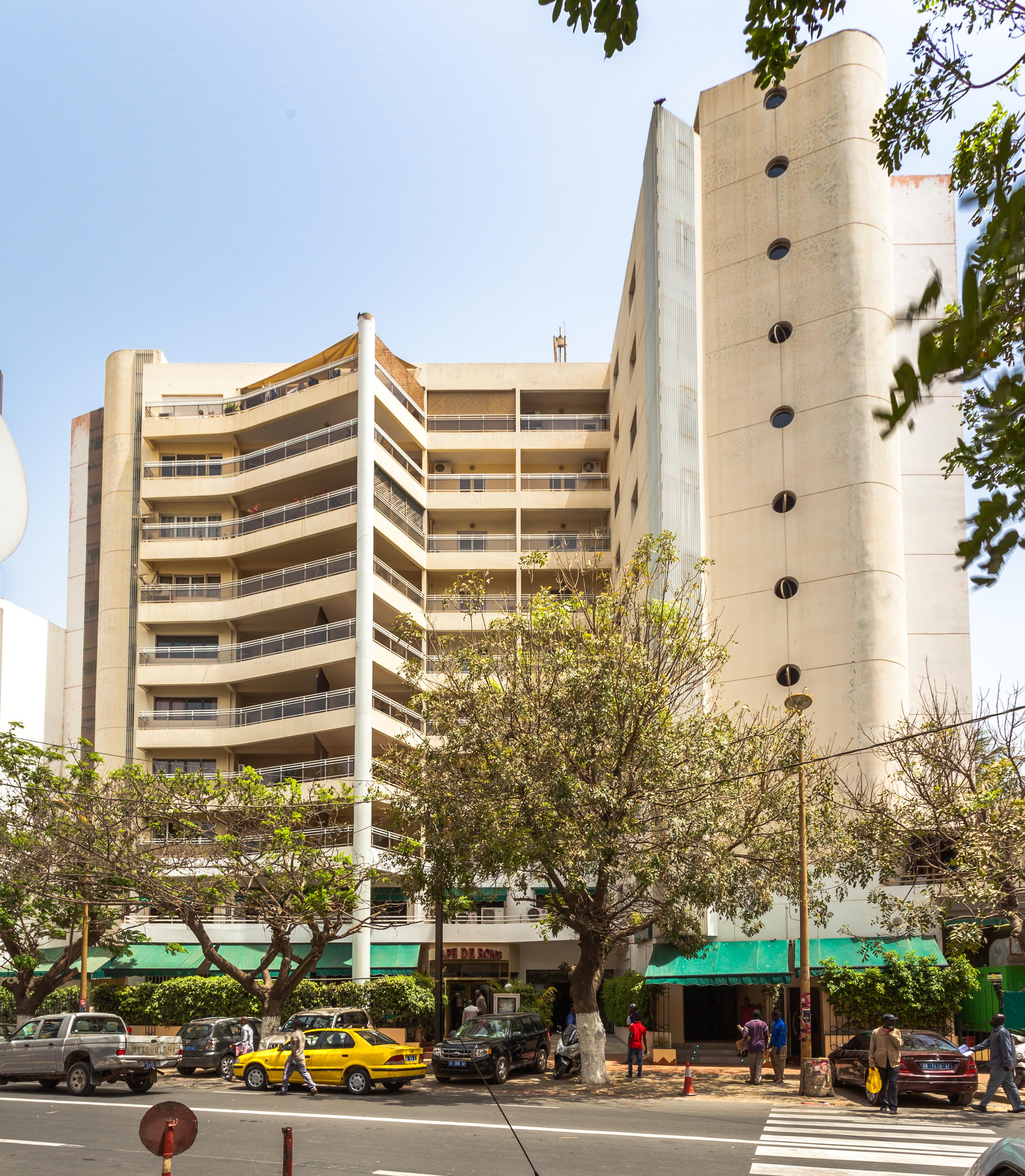 Cafe De Rome Hotell Dakar Eksteriør bilde